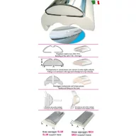 Gumijasti profil iz plastike 25 mm Midi