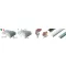 Radialni gumijasti profil 40 črn 40x23 mm