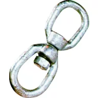 Vrtljivo oko pocinkano 15x65mm