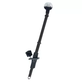   Körfény fehér LED süllyeszthető eloxált fekete 54 cm EVA