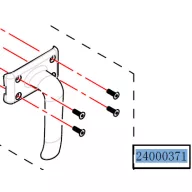   Haswing Cayman T55, B55 in B55 GPS, B101 GPS, B80, B80GPS ročaj za dvig HSW
