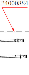 Haswing Osapian 55 par rotorskih sponk HSW