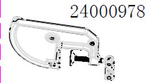 Haswing Protruar G, 3 12V, 5, Ultima, Ventura T, levi nosilec motorja HSW