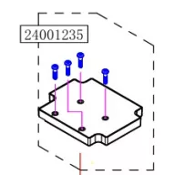 Haswing Cayman B55 PCB Elektronski komplet Nov