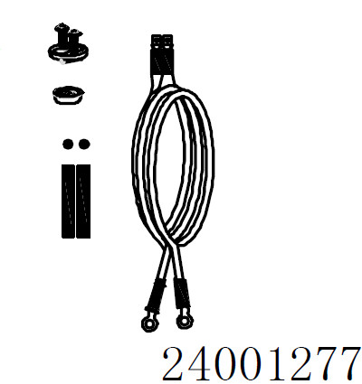 Haswing Protruar 2 in 3 12V, 3 24V baterijski kabli HSW