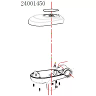 Haswing Protruar 3 12V ohišje zgoraj/spodaj HSW