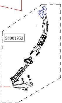 Haswing Cayman B55 GPS, B101 GPS baterijski kabel HSW