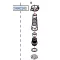 Haswing Cayman B55 GPS, B101 GPS vodoodporna vrtljiva stolp HSW