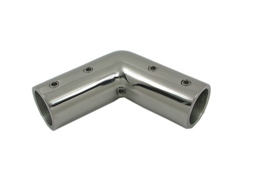 Povezovalni kotni element za ograjo 125 stopinj 22 mm