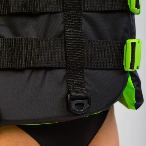 Rešilni jopič Jobe 4 zaponke plavalni jopič neonski