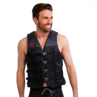 Jobe Dvojna plavalna jopič Unisex Črna