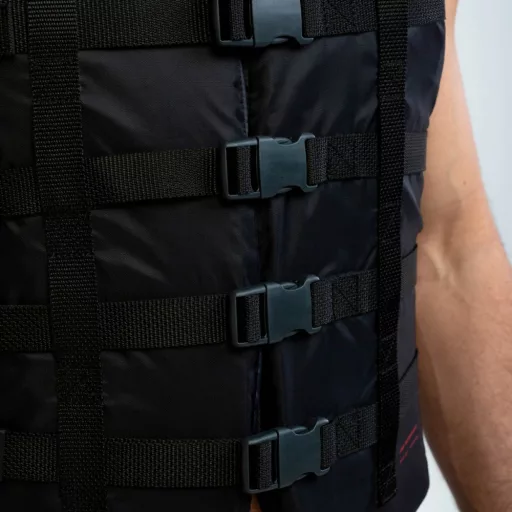 Jobe Dvojna plavalna jopič Unisex Črna