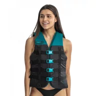 Jobe Dvojna plavalna jopič Unisex modro-zelena