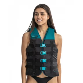 Jobe Dvojna plavalna jopič Unisex modro-zelena