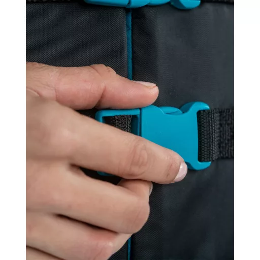 Jobe Dvojna plavalna jopič Unisex modro-zelena
