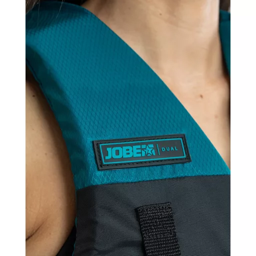 Jobe Dvojna plavalna jopič Unisex modro-zelena