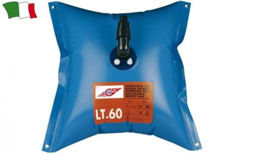 Rezervoar za pitno vodo Thermo 75 l zložljiv. kvadraten
