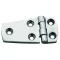 Zsanér inox öntött 76,2x38,1 mm EVA