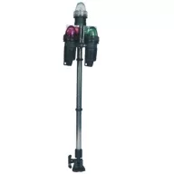 Lahka podloga za tri osebe z baterijo, 60 cm, črna
