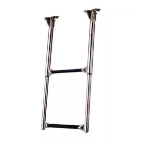   Lestev za čoln iz nerjavečega jekla, raztegljiva za 3 stopinje