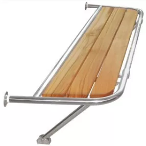 Platforma leseno-nerjaveče jeklo 840 mm