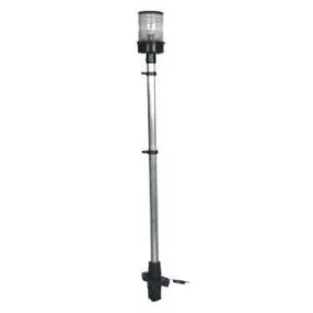 Krog z trdim podplatom, snemljiv črn 100 cm