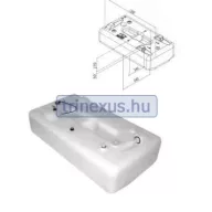 Vgradni rezervoar za gorivo 90 l raven 78x76,5x20,5