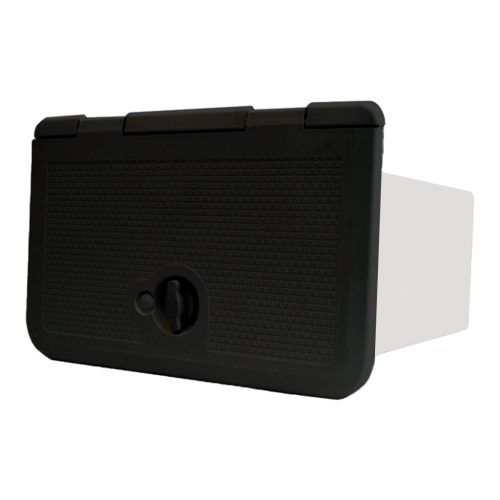 Predal za HIFI črni ABS 285x180x250
