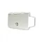 Predal za shranjevanje za HIFI belo ABS 285x180x250