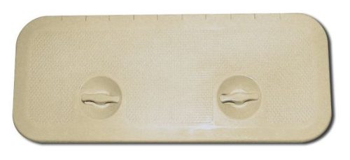 Pokrov predala za shranjevanje z zaponko ABS bež 248x603 mm