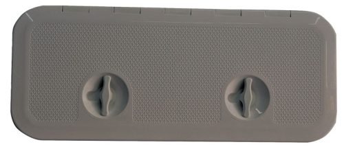 Pokrov predala za shranjevanje z zaklepom ABS siva 248x603 mm EVA