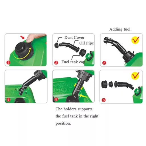 Gorivo dizelska posoda s polnilcem Seaflo 10 l