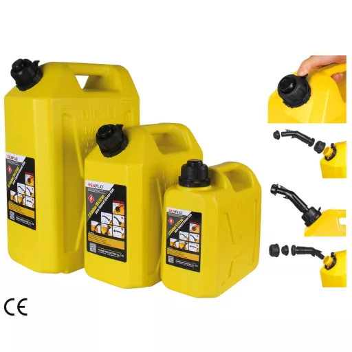 Dieselsko gorivo s kanistrom za točenje Seaflo 5 l