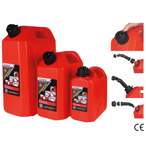 Posoda za gorivo s polnilcem Seaflo 10 l