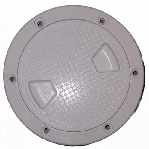 Pokrov predala za shranjevanje, okrogel, plastika 101/143 mm