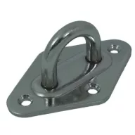Vlečna zanka iz nerjavečega jekla 65x40 mm