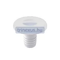 Pokrov rezervoarja z rdečkasto plastično prevleko