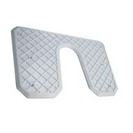 Antivibracijski ogledalni plastični material 316x212 mm