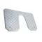 Antivibracijski ogledalni plastični material 316x212 mm