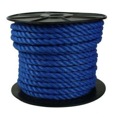 Vrvljena vrv PE 12 mm temno modra