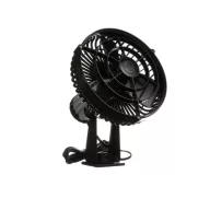 Ventilátor vízálló változó sebességű 12V fekete EVA