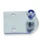 Gázrugó rögzítőelem lapos INOX 45x35 mm EVA