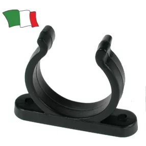 Nosilec naprave iz plastike 35 mm črne barve