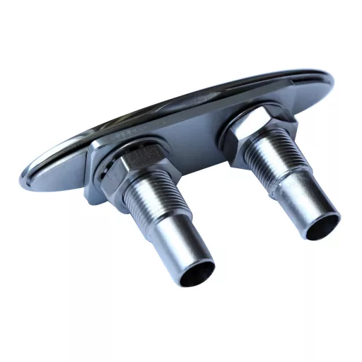 Kikötőbika süllyesztett alacsony profil 150 mm inox EVA