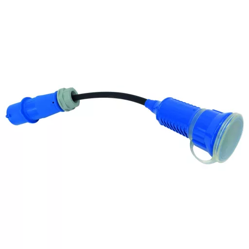 Parti áram adapter 2P-3P 0,3 m EVA