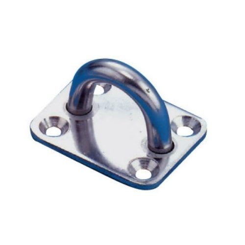 Vlečna zanka s trdno osnovo 35x40 mm