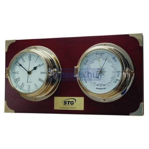 Barometer in ura v kompletu vgrajena