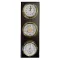 Barometer, termometer, higrometer in ura v kompletu vgrajeni