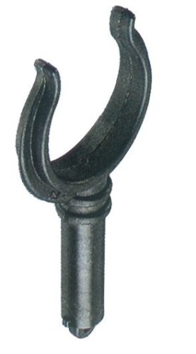 Krmar iz črnega plastike 17/56 mm
