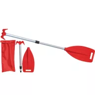 Mini teleskopsko odstranljivo veslo 45/107 cm rdeče